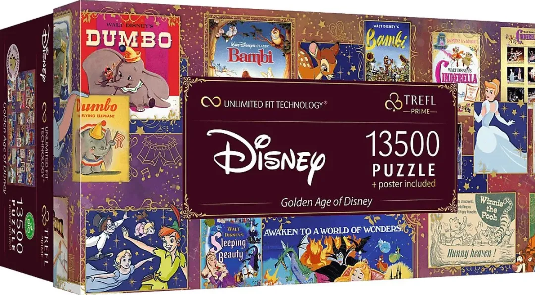 Trefl Disney Golden Age Legpuzzel 13500 Stuks - Multicolor