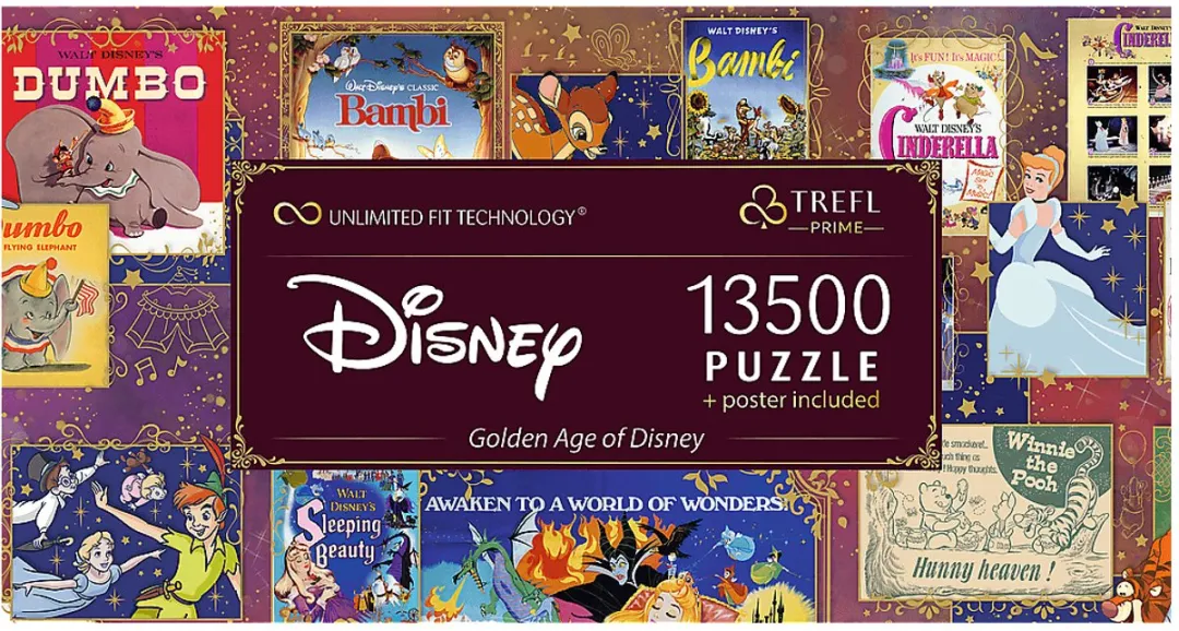 Trefl Disney Golden Age Legpuzzel 13500 Stuks - Multicolor
