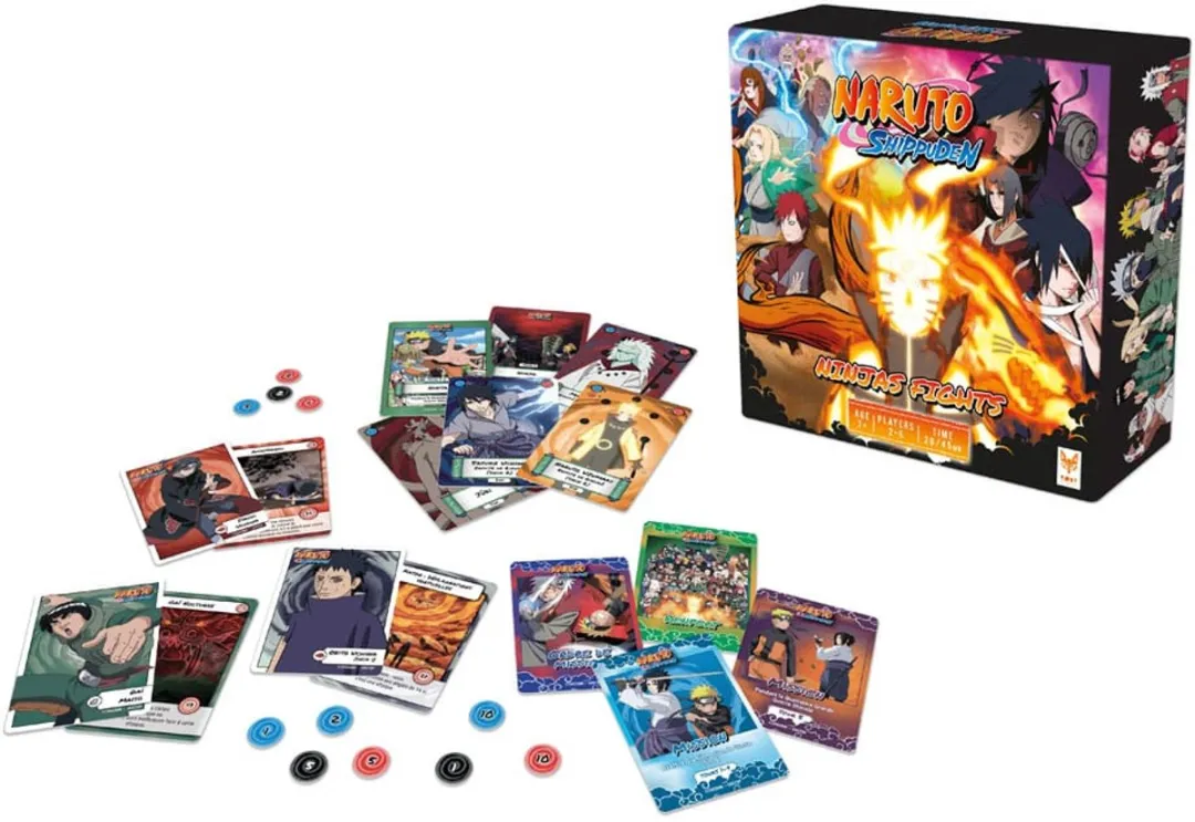 Topi Games Naruto Card Game Ninjas Fights - TOPI-NAS-EN-219001