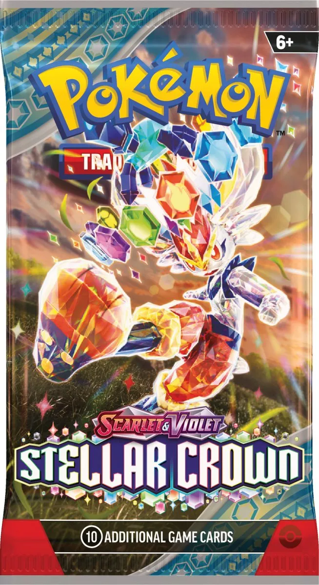 Pokémon Scarlet & Violet Stellar Crown Booster Pack - POK19085897