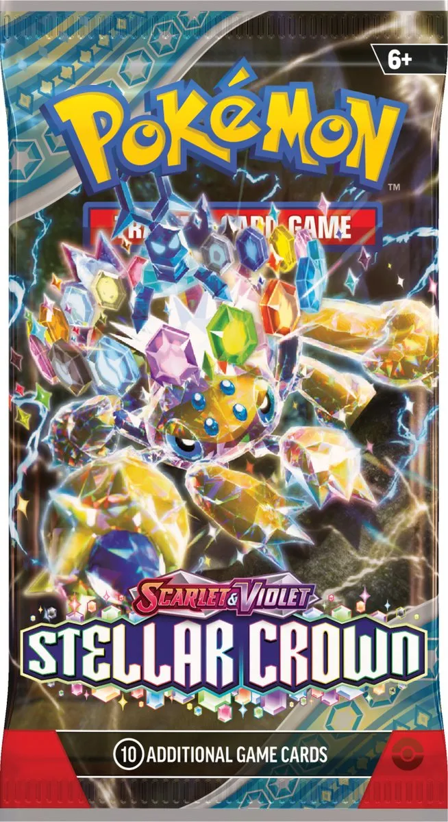 Pokémon Scarlet & Violet Stellar Crown Booster Pack - POK19085897