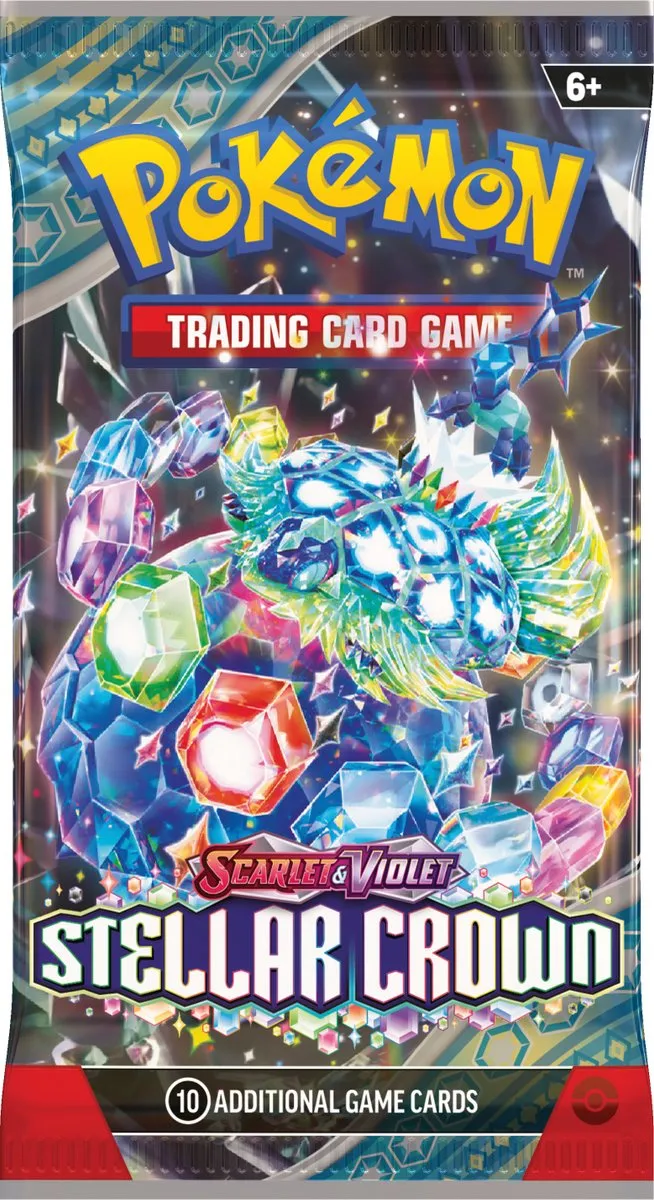 Pokémon Scarlet & Violet Stellar Crown Booster Pack - POK19085897 - afbeelding 6 van 6
