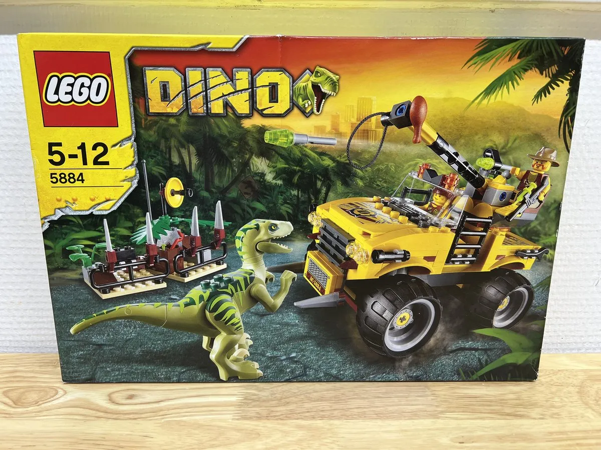 LEGO Dino Raptor Achtervolging 5884