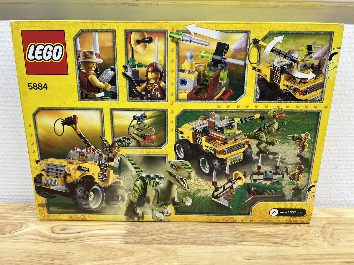 LEGO Dino Raptor Achtervolging - 5884