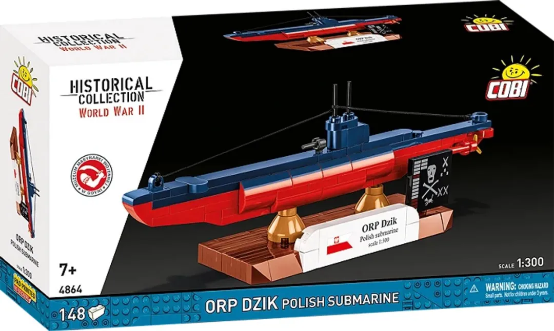 Cobi 4864 ORP Dzik Onderzeeboot Modelbouwset