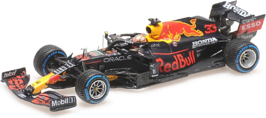 Red Bull Racing Honda RB16B #33 Minichamps - 1:43 - Zwart/Rood/Geel