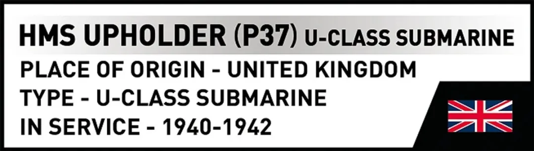 Cobi 4862 HMS Upholder P-37