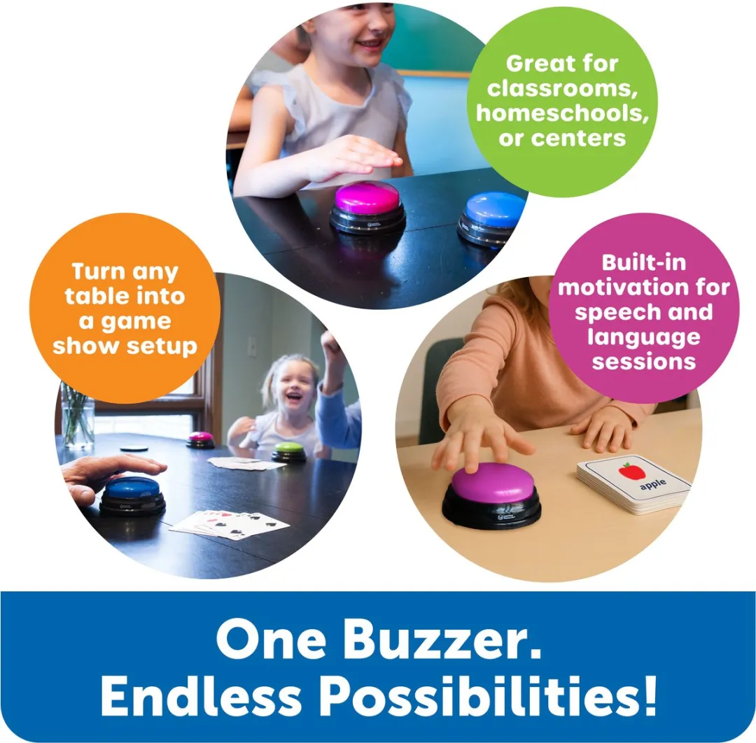 Learning Resources Antwoord Buzzers - 4 Stuks - afbeelding 6 van 6