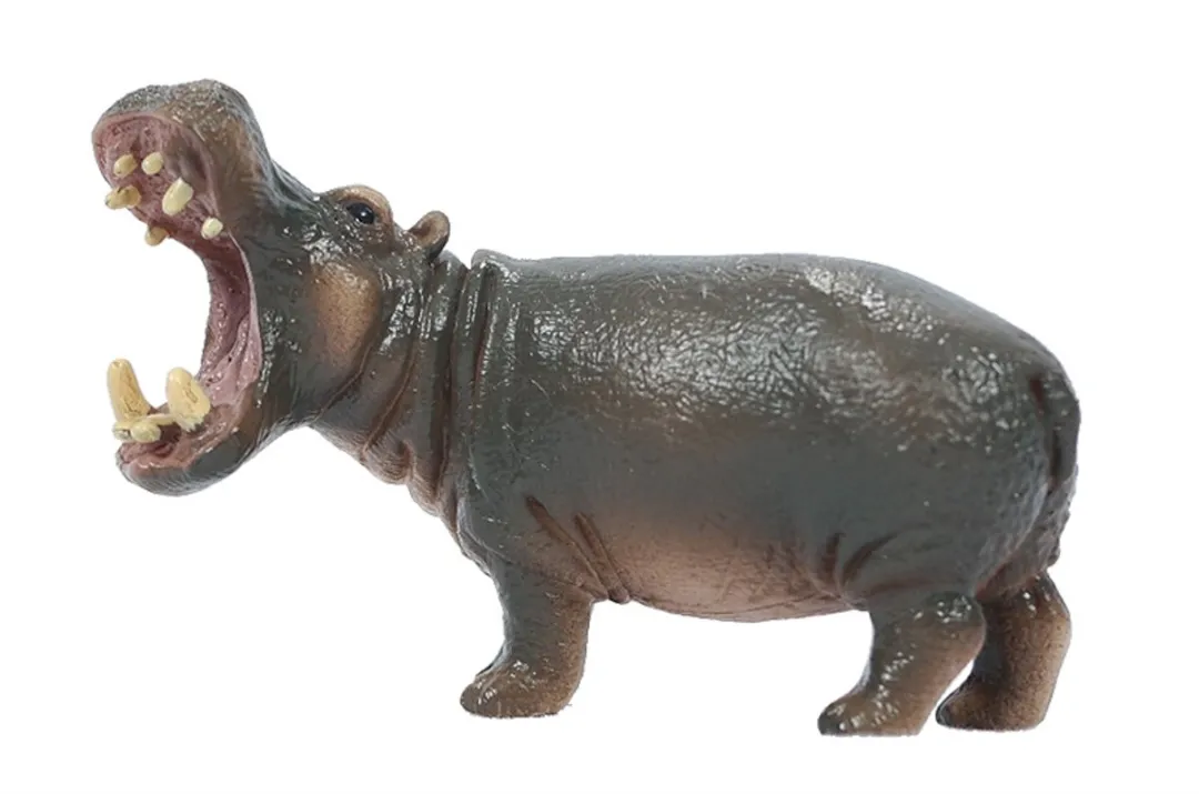 PIA Soft Toys Nijlpaard Speelfiguur 10cm
