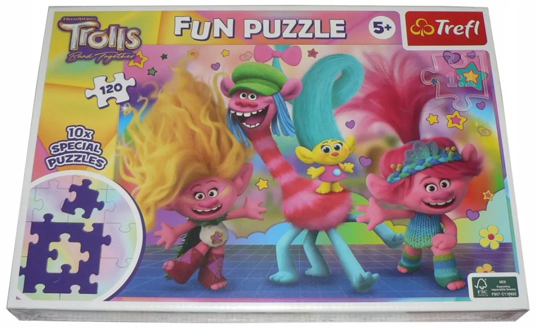 Trefl Trolls Puzzel 120 Elementen