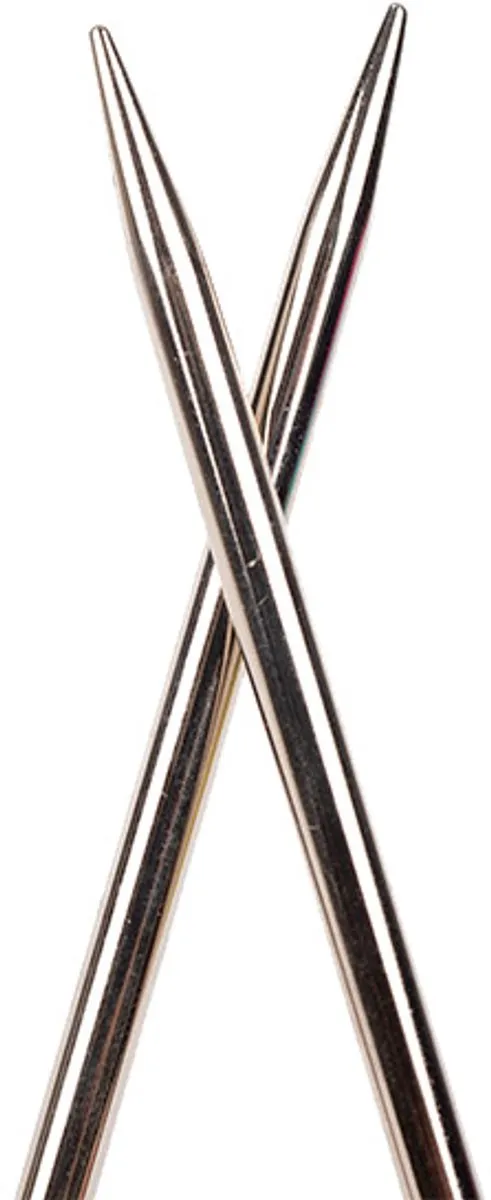 Drops Pro Classic Breinaalden met Kabel 4,5mm - 60cm - Zilver