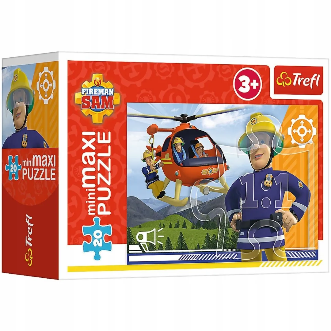 Trefl Brandweerman Sam miniMAXI Puzzel 20 Stuks