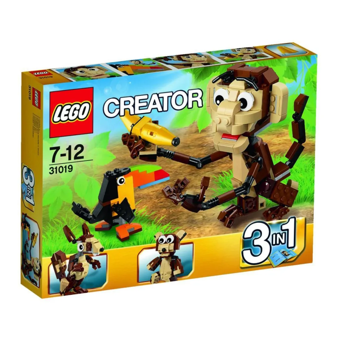 LEGO Creator Bosdieren 31019 - 272 Stukken - Meerkleurig