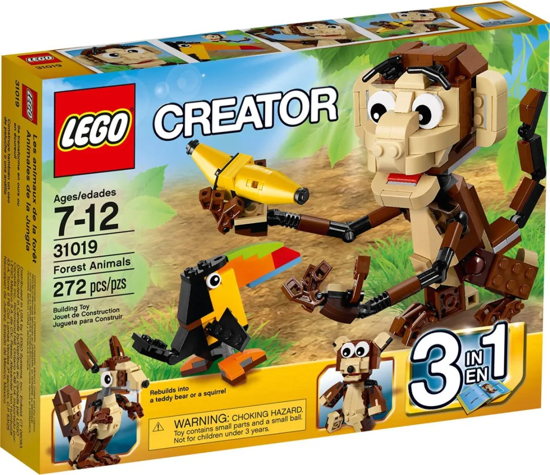 LEGO Creator Bosdieren 31019