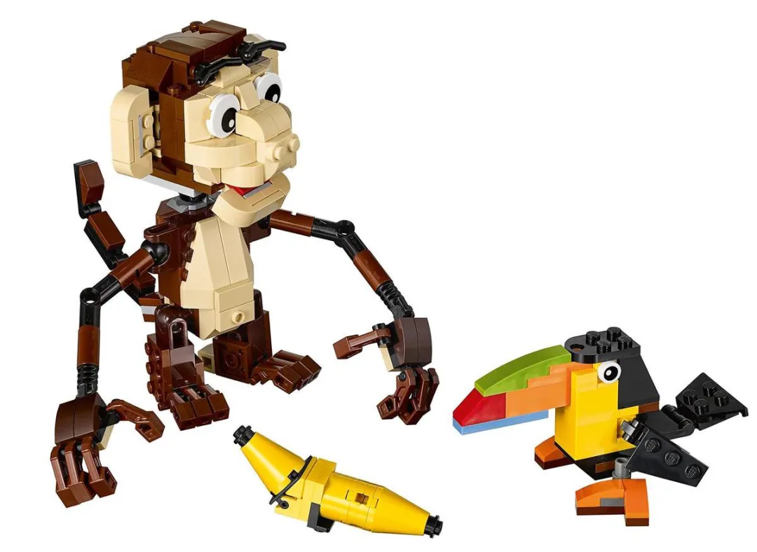 LEGO Creator Bosdieren 31019 - 272 Stukken - Meerkleurig