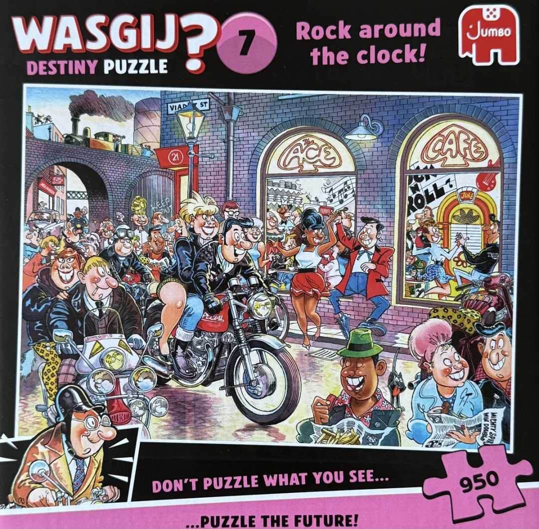 Wasgij Destiny Puzzle Rock Around The Clock 950 Stuks