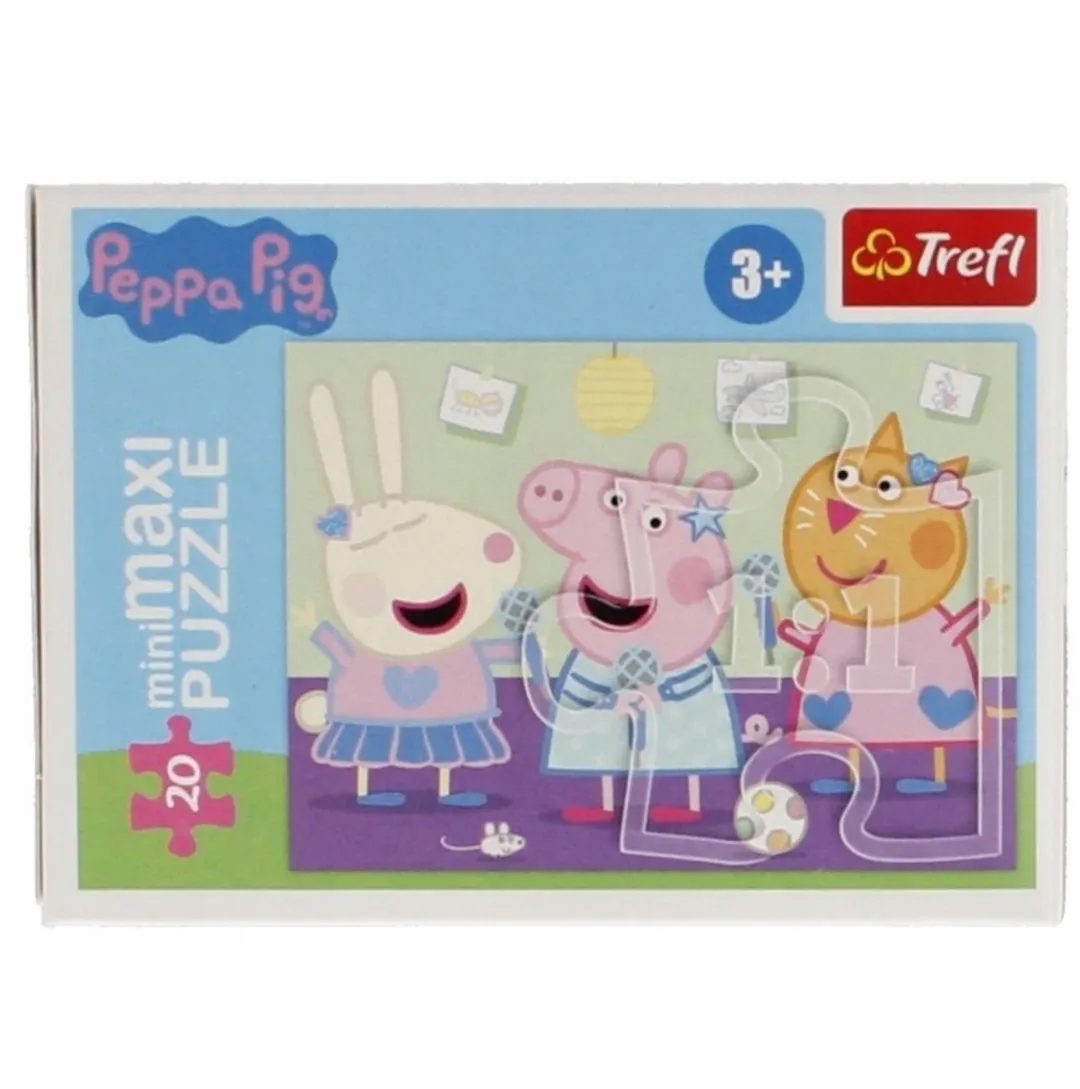 Trefl Peppa Pig Maxi Puzzel 20-delig - Leerzaam speelgoed