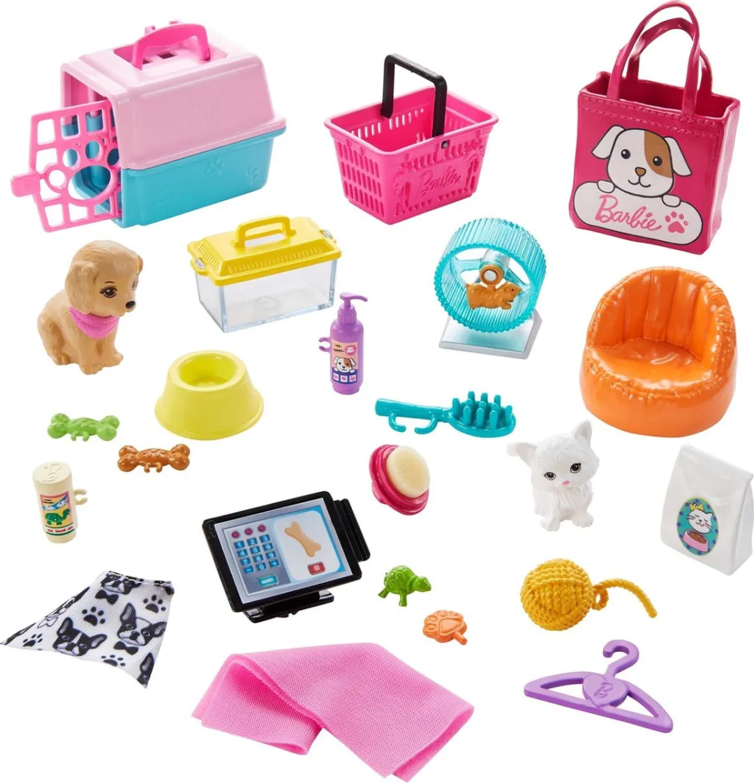Barbie Dierenwinkel Speelset - Meerkleurig
