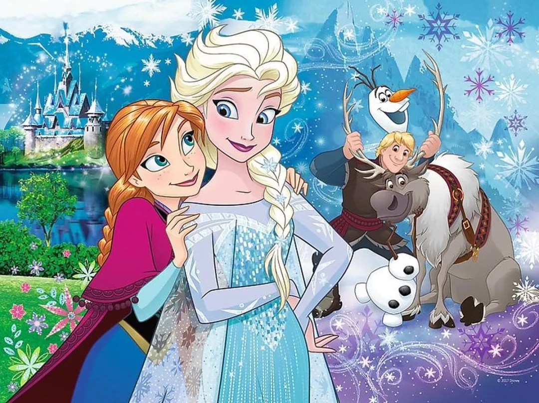 Trefl Frozen Puzzel 30 Stuks - Meerkleurig