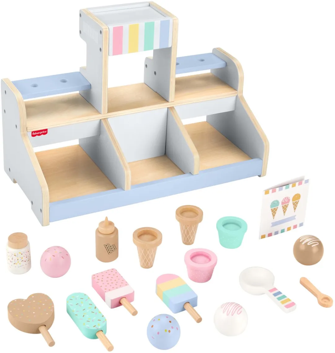 Fisher Price IJssalon Speelset - Multicolor - afbeelding 6 van 6