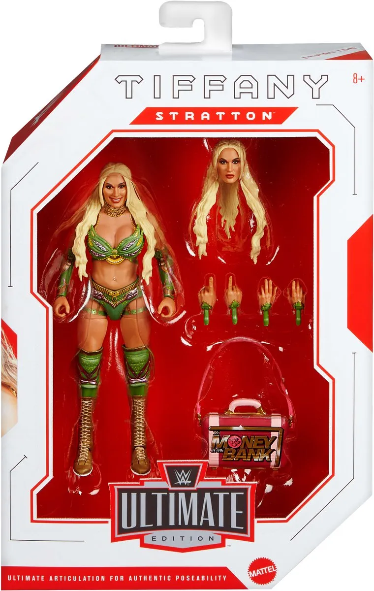Mattel WWE Ultimate Edition Tiffany Stratton Actiefiguur - Multicolor
