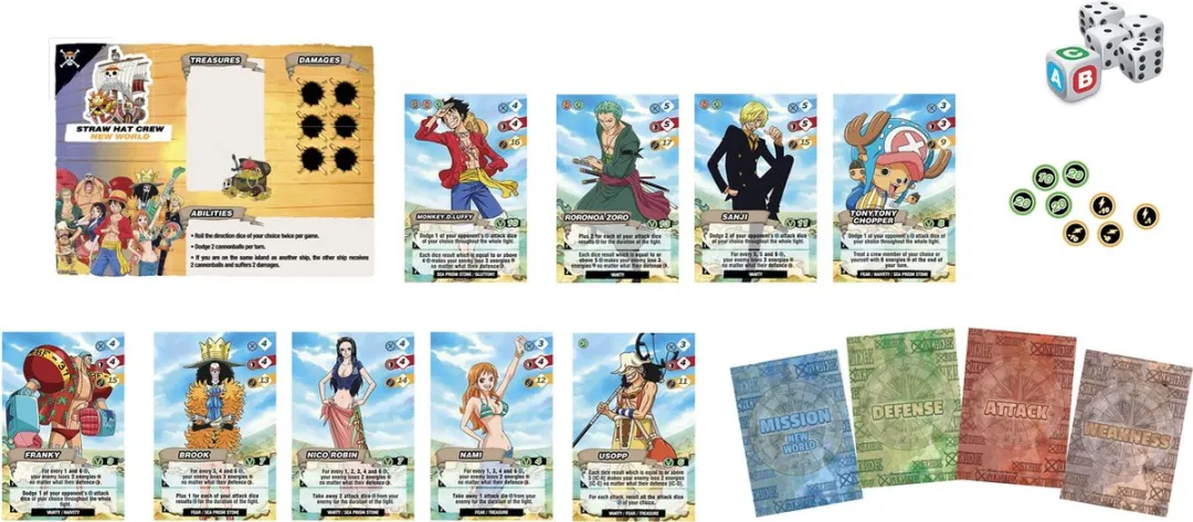 Topi Games One Piece Adventure Island Bordspel - 2-6 Spelers