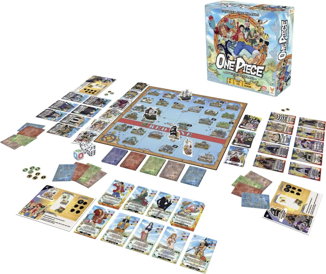 Topi Games One Piece Adventure Island Bordspel - 2-6 Spelers