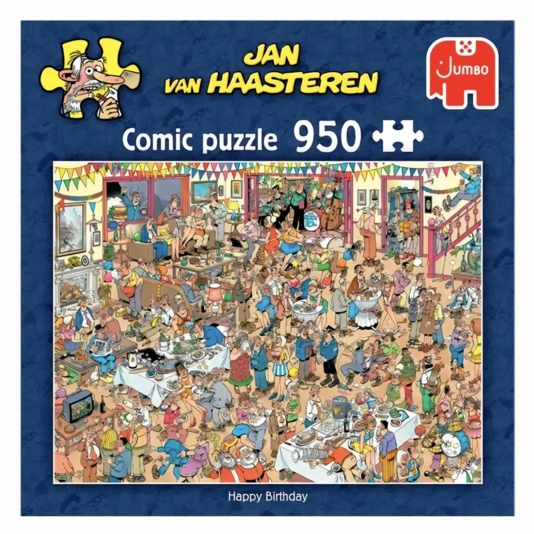 Jumbo Jan van Haasteren Happy Birthday Legpuzzel 950 Stuks