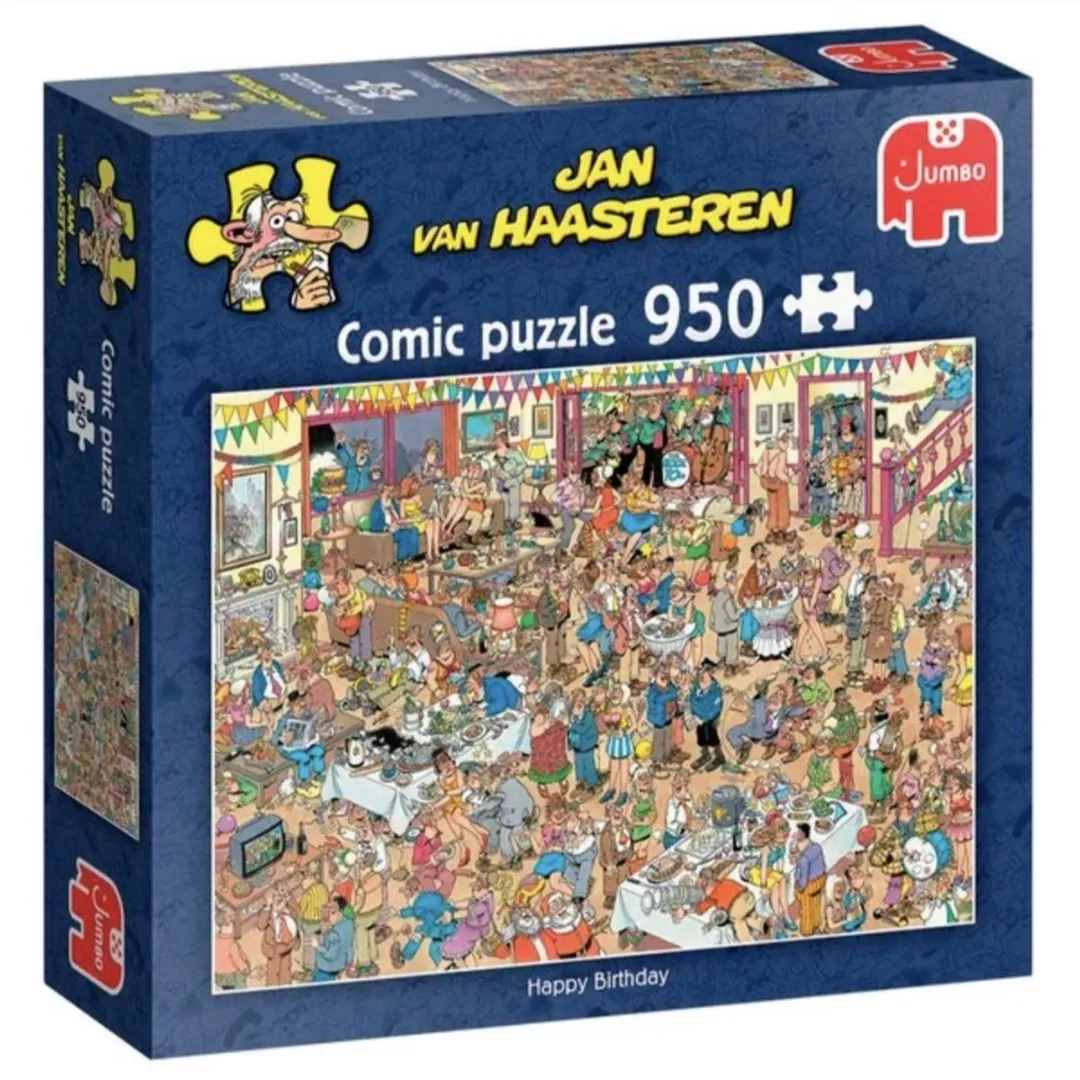 Jumbo Jan van Haasteren Happy Birthday Legpuzzel 950 Stuks - Multi
