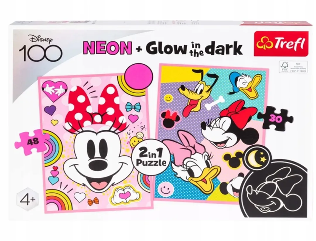 Trefl Disney Minnie Mouse Puzzel 2-in-1