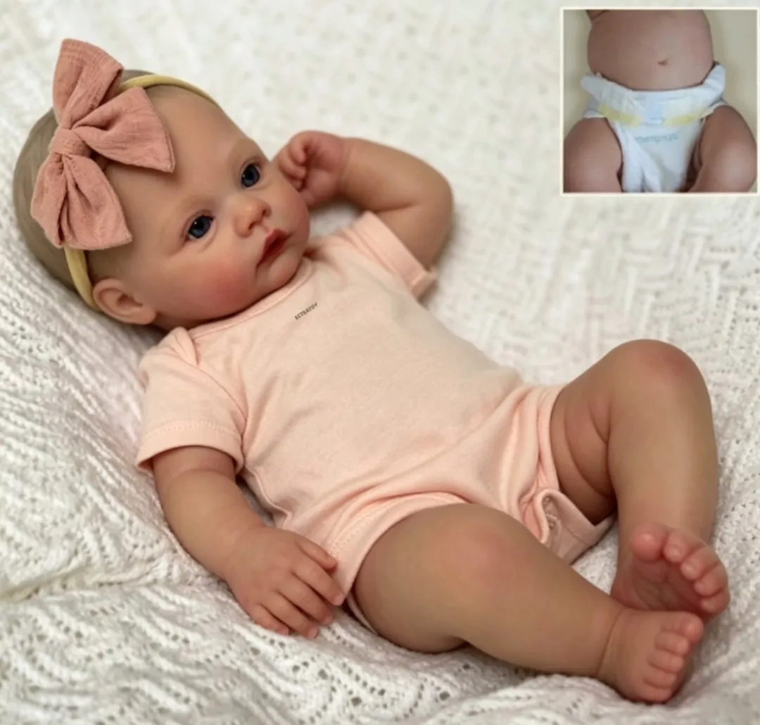 ECTEATOY Levensechte Reborn Babypop 18 inch