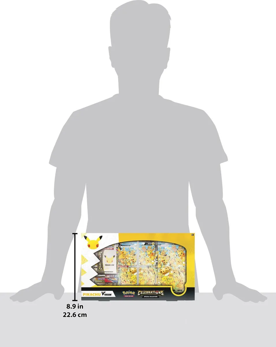 Pokémon Celebrations Pikachu V-Union Special Collection Box