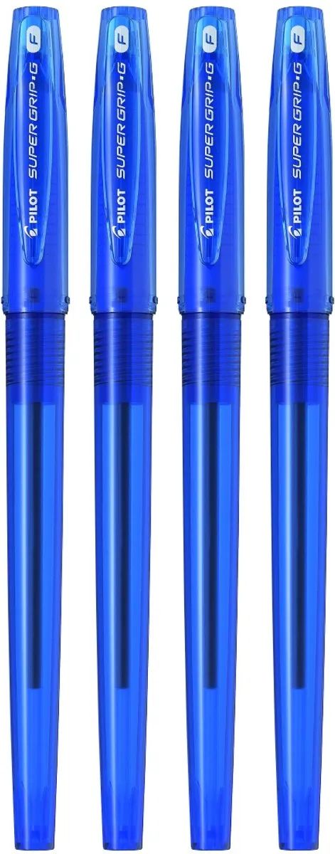 Pilot Blauwe Gelpen - 4 Stuks