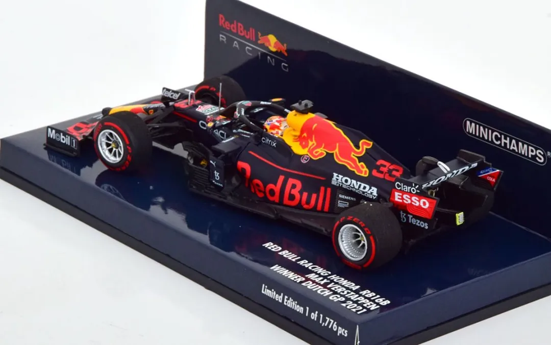 Red Bull Racing Honda RB16B #33 Minichamps - 1:43 - Red Bull Color