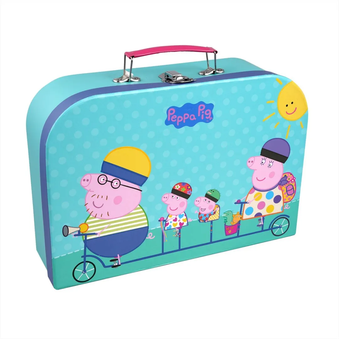 Barbo Toys Peppa Pig Koffer Puzzel - 25 Stuks Multicolor