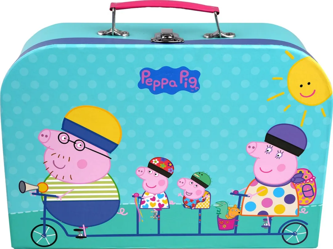 Barbo Toys Peppa Pig Koffer Puzzel - 25 Stuks Multicolor