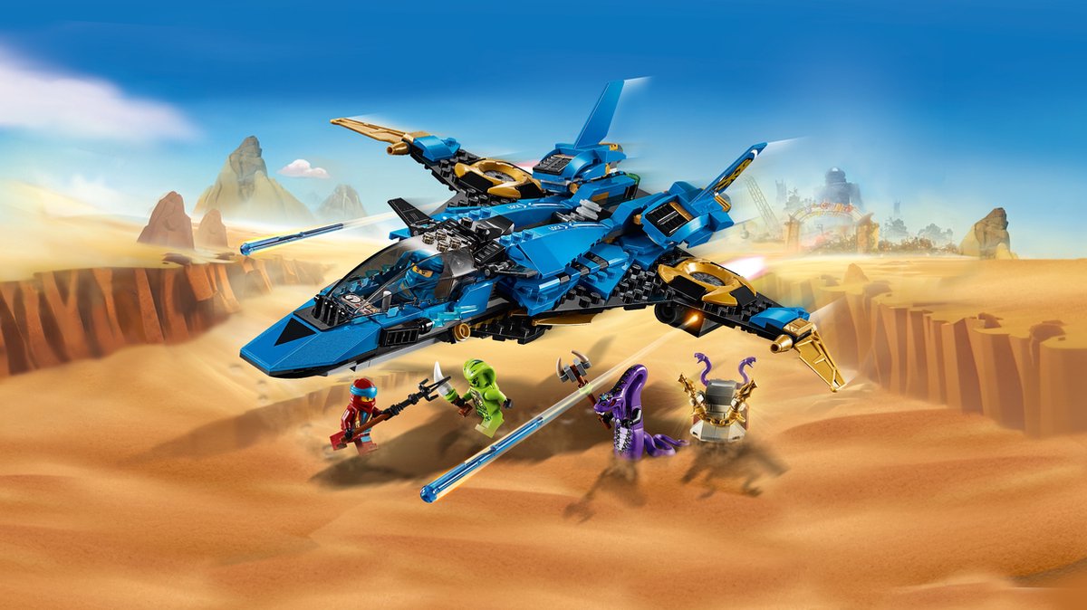 LEGO NINJAGO Legacy Jay's Storm Fighter - 70668