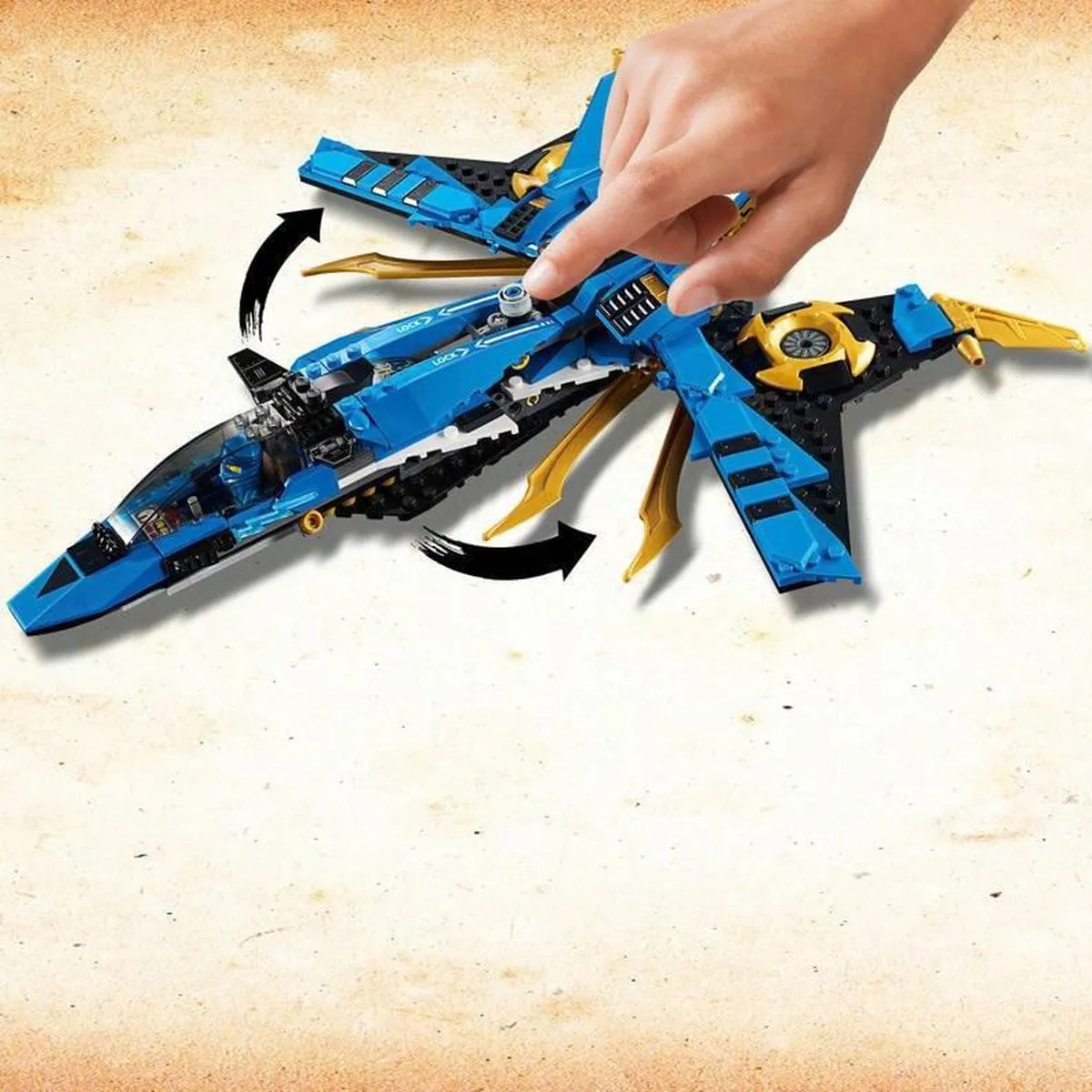 LEGO Ninjago Jay's Storm Fighter 70668 - 490 Stukken