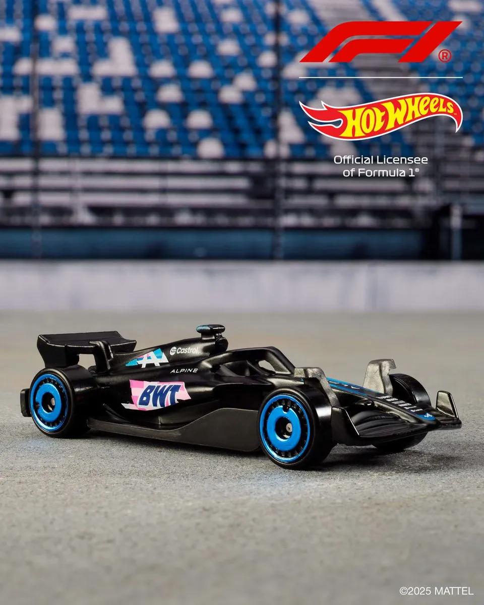Hot Wheels F1 Racing Team 5 Autoset JGF58