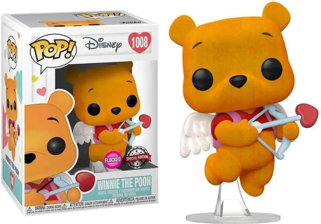 Funko Pop! Winnie de Poeh 1008 Flocked Vinylfiguur - Standard