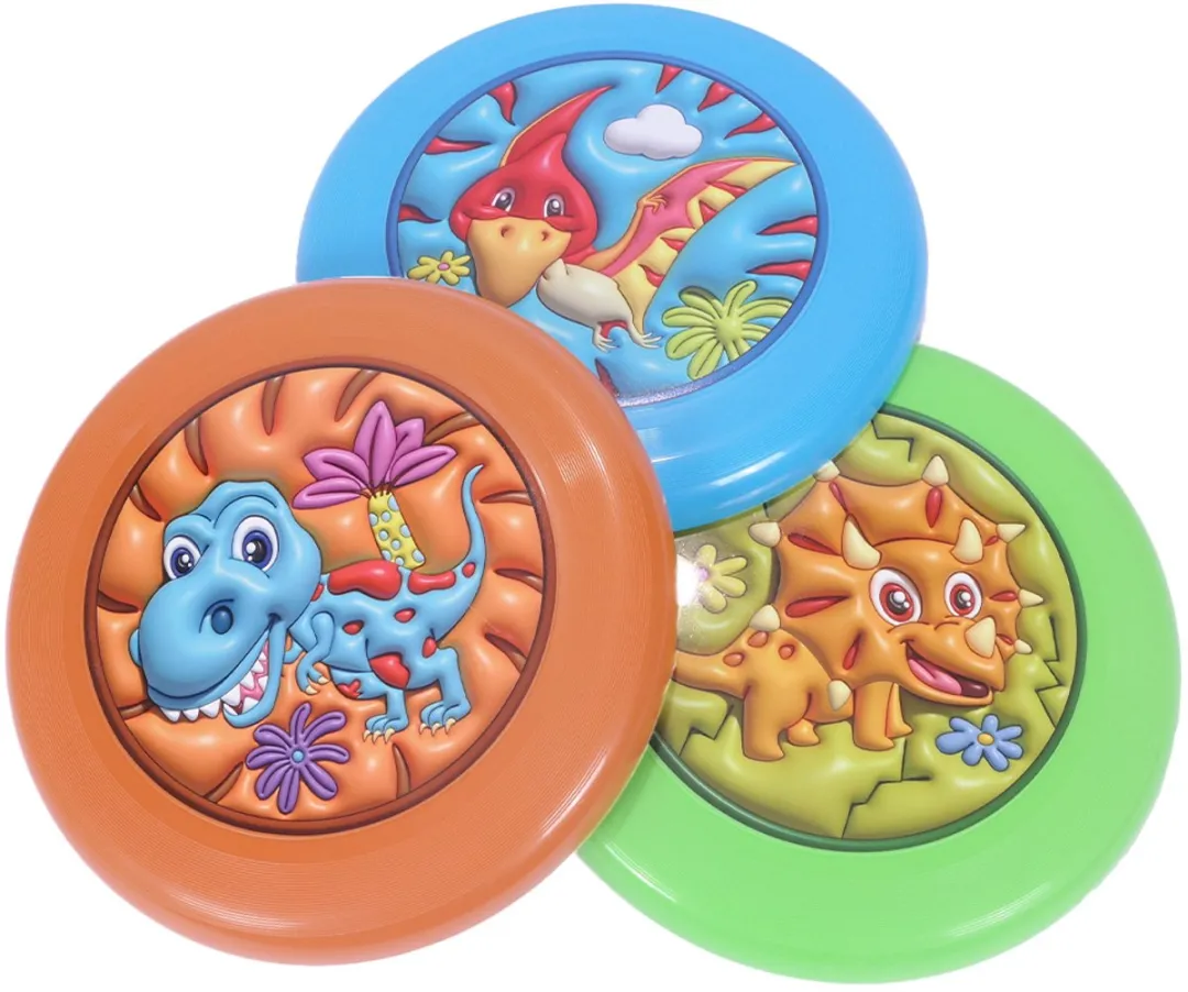 PIA Soft Toys 3D Dinosaurus Frisbees