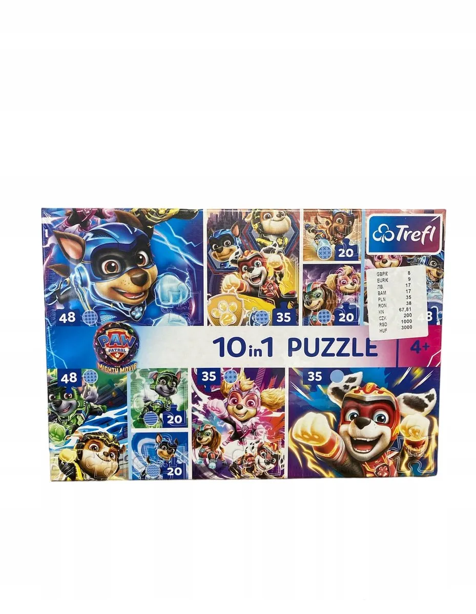 Trefl Paw Patrol Film 10-in-1 Puzzels 329 Stukjes