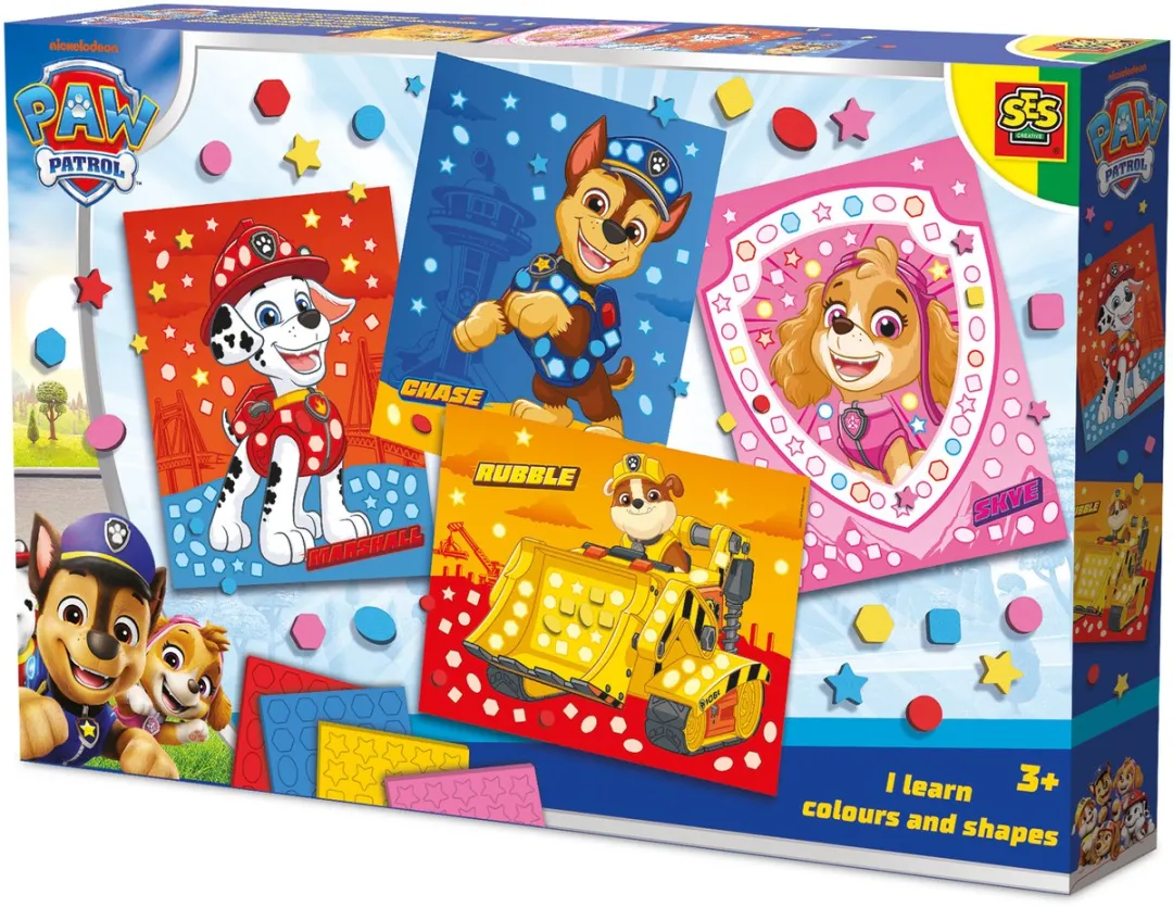 SES Creative Paw Patrol Knutselset Mozaïekbladen