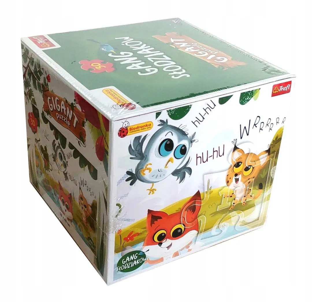 Trefl Gang Słodzikaów Reuzepuzzel 30 Stuks - Multicolor