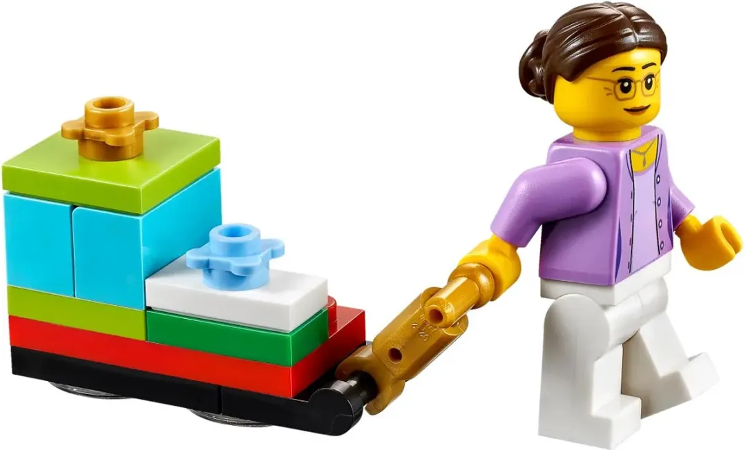 LEGO Kerst Dorpsplein 40263 - 179 Stukken - 3 Minifiguren