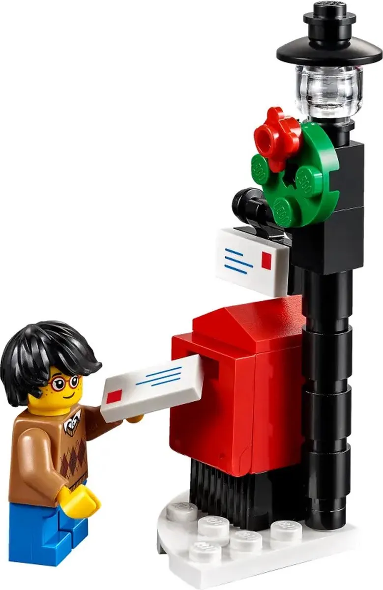 LEGO Kerst Dorpsplein 40263 - 179 Stukken - 3 Minifiguren