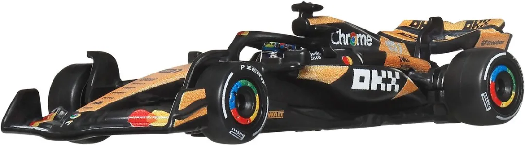 Hot Wheels Premium Formule 1 Oscar Piastri McLaren JBM25 - afbeelding 6 van 6