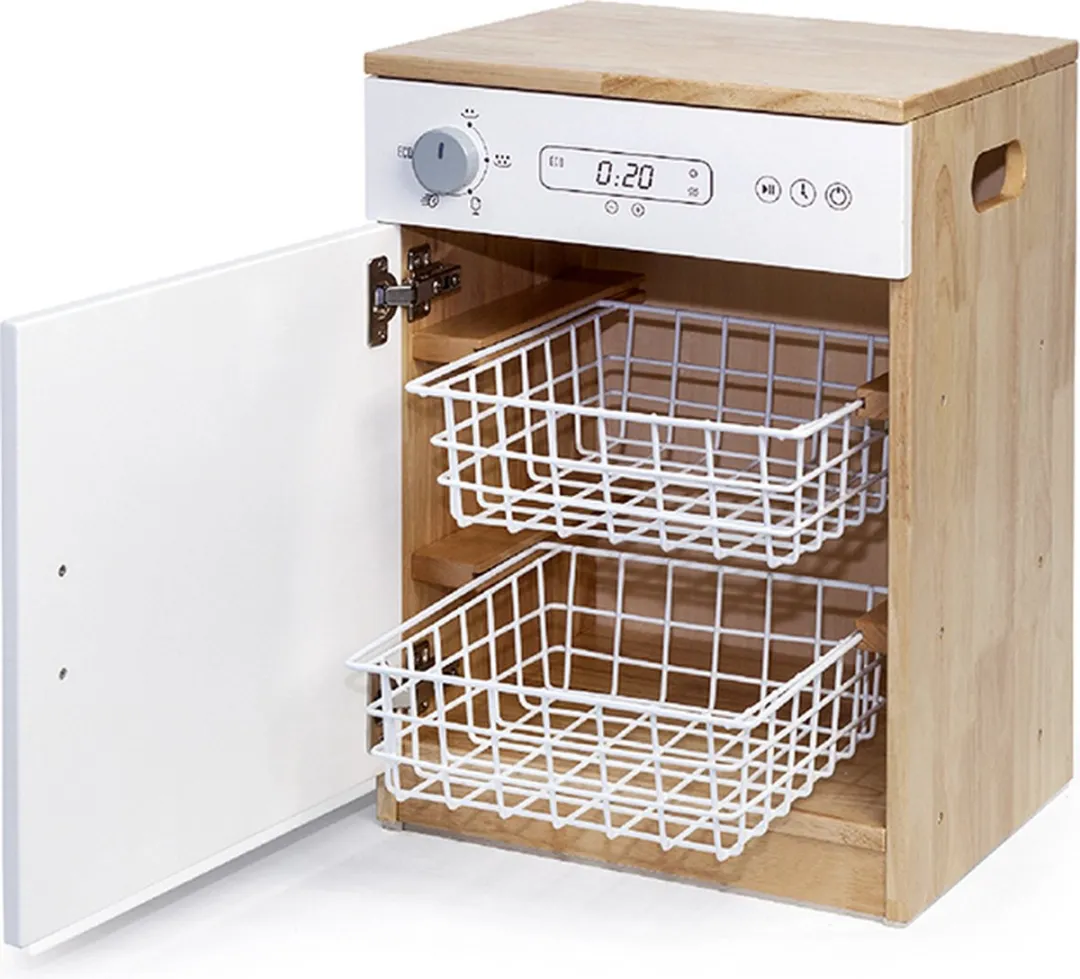 Vigatoys Houten Afwasmachine - Wit
