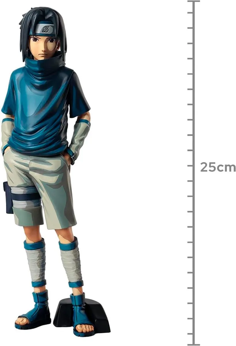 Bandai Banpresto Naruto Shippuden Grandista Uchiha Sasuke #2 - Staand Figuur