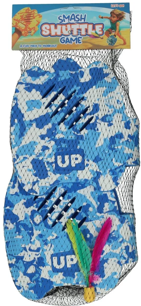 Johntoy Smash Shuttle Game - 1 Stuk - Multicolor